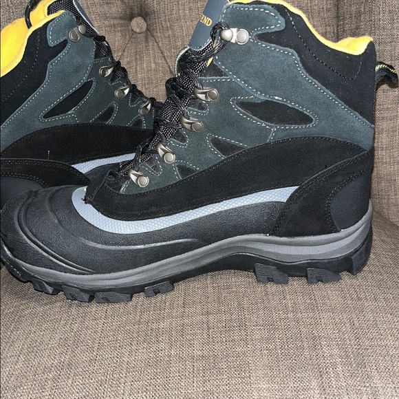 Lands' End Boots Hiking Camping Kenosha Thermolite Ankle Lace-Up Men Sz 10 - Picture 5 of 10